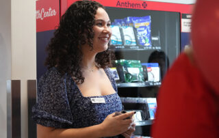 A ribbon cutting was held on Oct. 8 for the first wellness-to-go vending machine on Fresno State's campus.